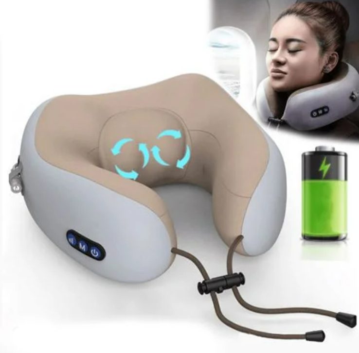 U-Shaped Massage Pillow