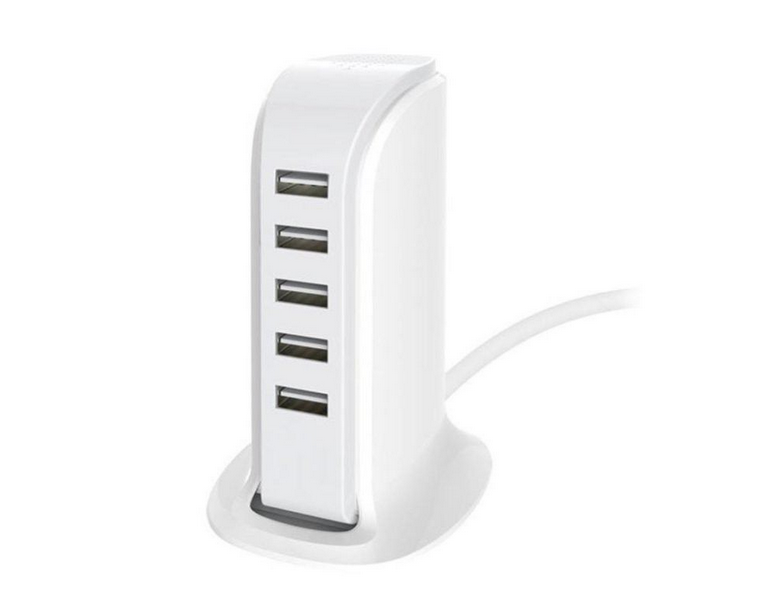 USB Adapter Charger Station Hub (5 Port)