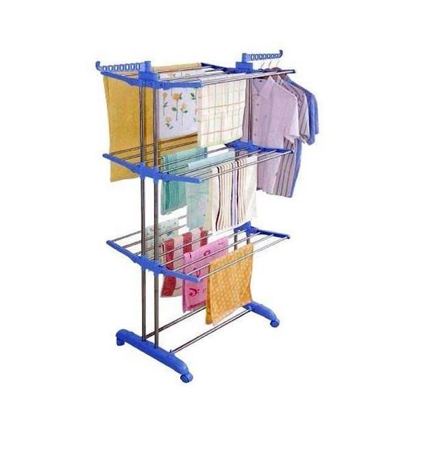 Foldable Steel Cloth Hanger (3 Tier)
