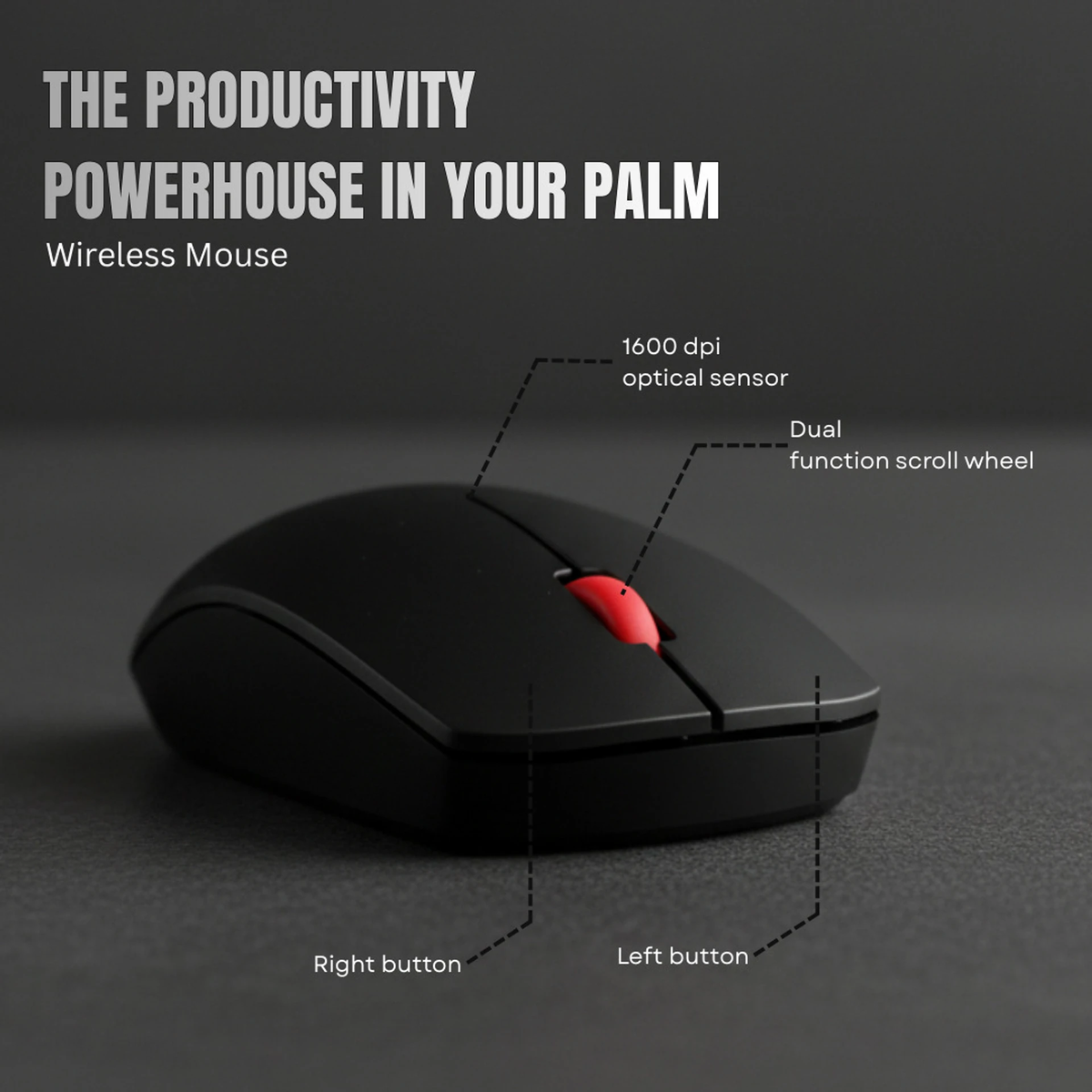 Mini Wireless Optical Mouse
