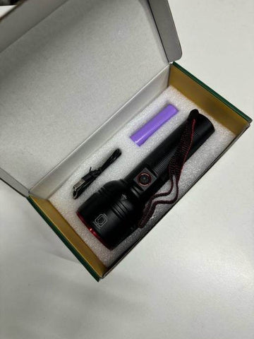 Rechargeable LED Flashlight - Alt View