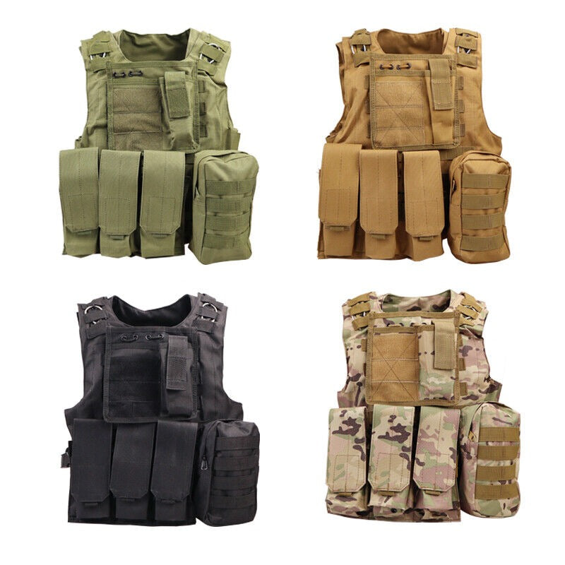 Tactical Vest and Hunting Field Battle Airsoft Waistcoat