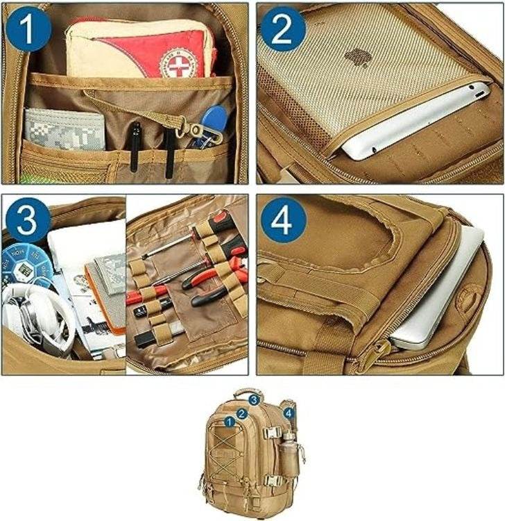 Outdoor Camo Tactical Backpack