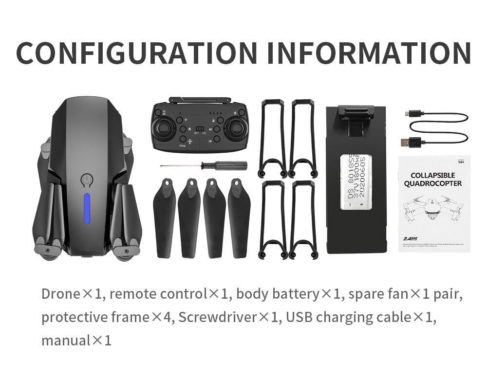 E88 4K HD Drone