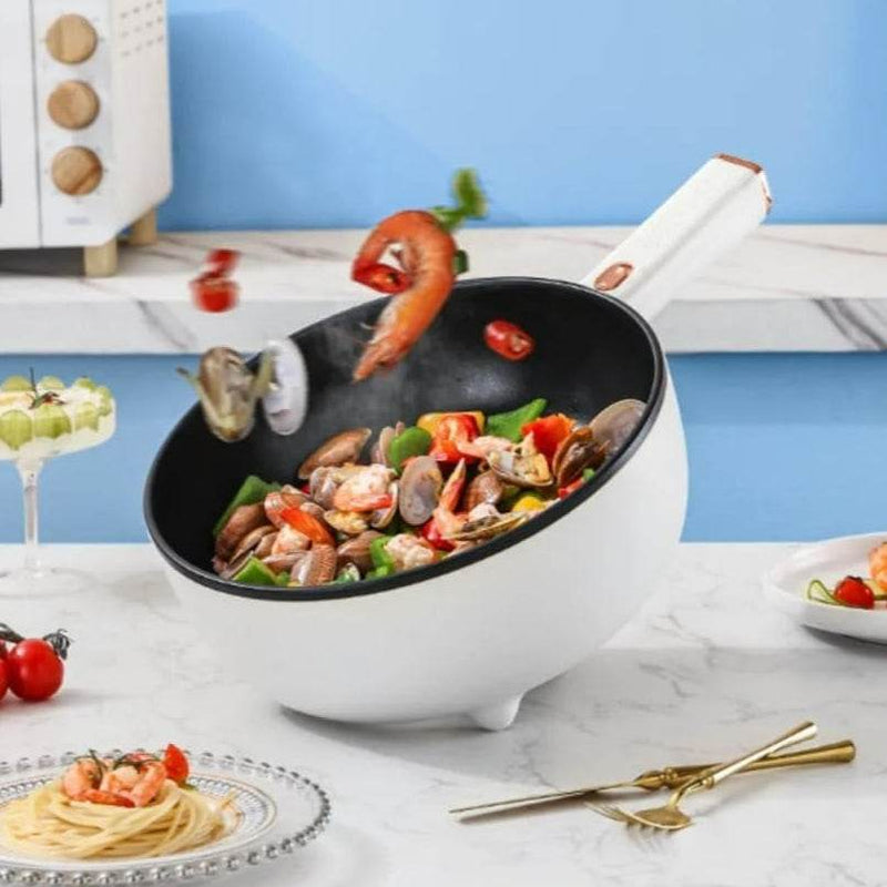 Electric Dual Power Hot Stir Fry Pan