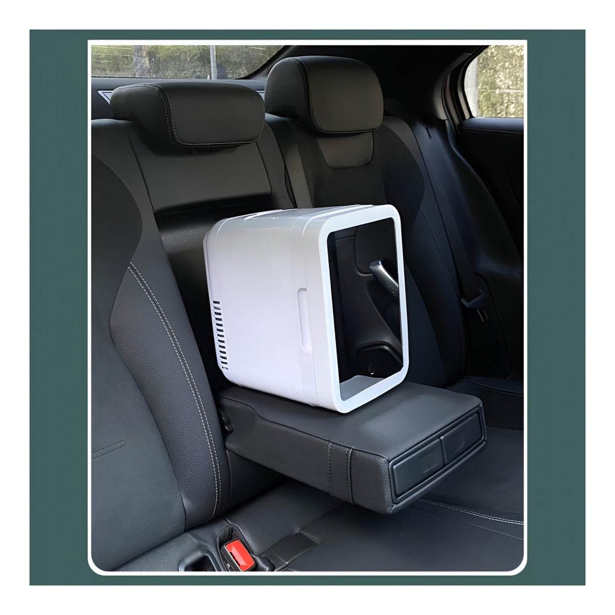 Indoor Mini Beauty Bar Fridge with LED Mirror (75W)(4L)