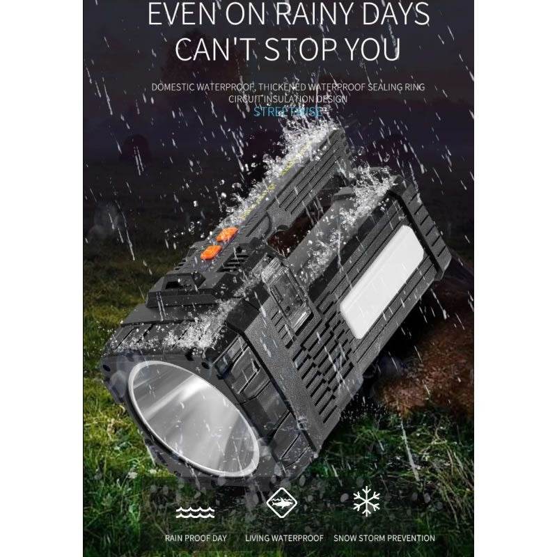 Solar Powered Rechargeable Floodlight