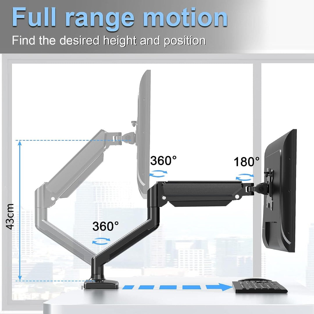 Single Monitor Desk Mount (17 - 32 inch)