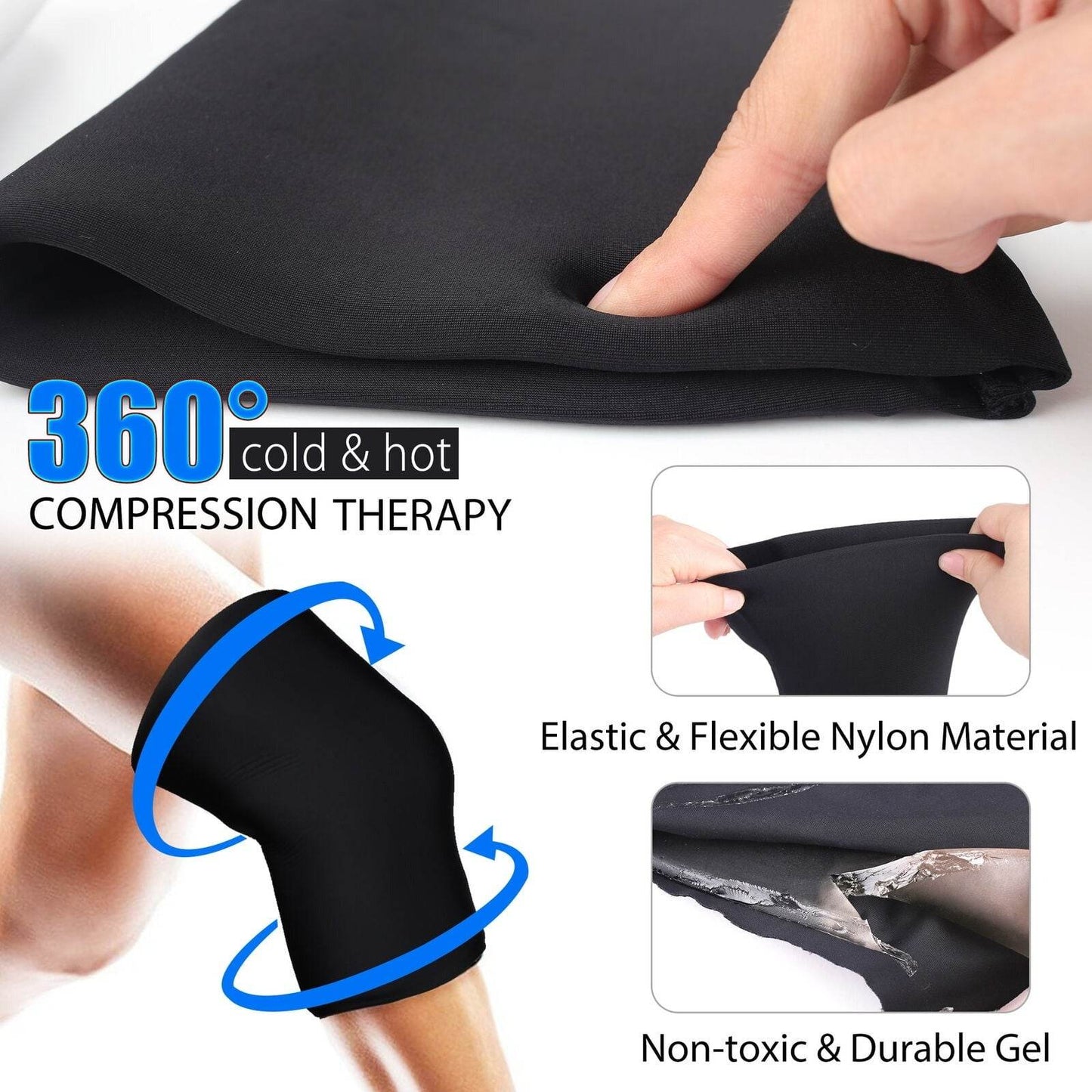 Reusable Elbow Ice Pack Sleeve