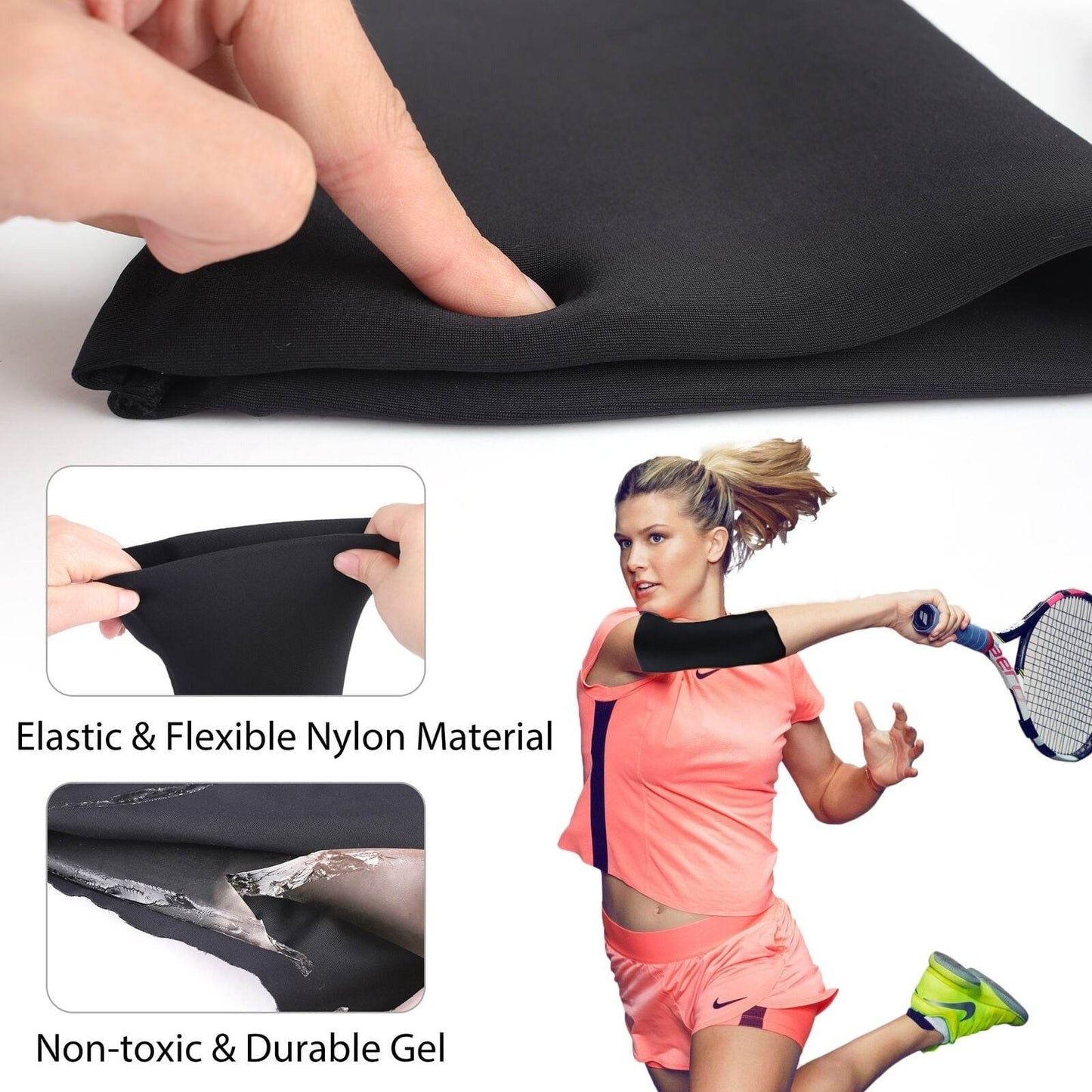 Reusable Elbow Ice Pack Sleeve
