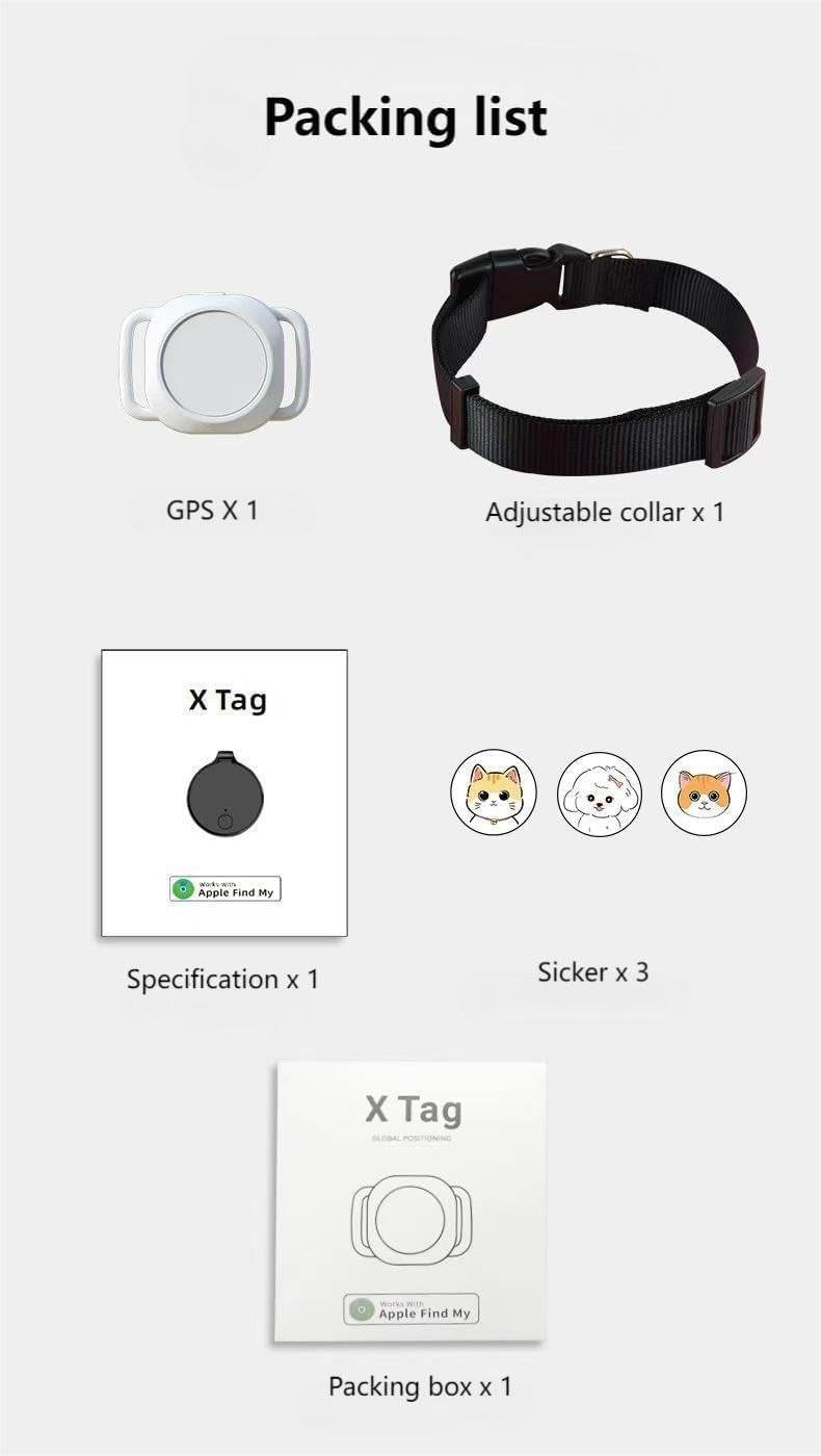 Anti-Lost Cat And Dog GPS X Tag Tracker