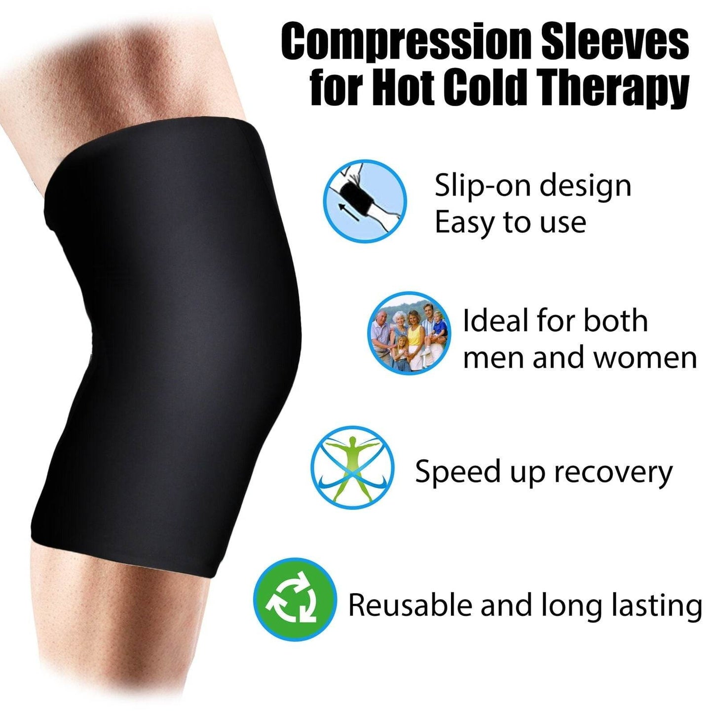 Reusable Elbow Ice Pack Sleeve