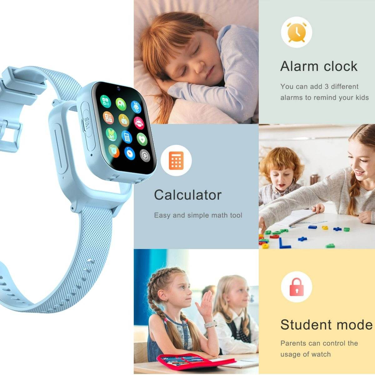 GPS Tracking Video Call Watch For Children (4G)