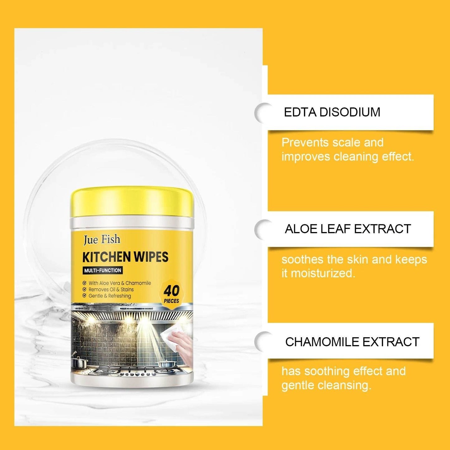 Kitchen Wipes (40 pcs)