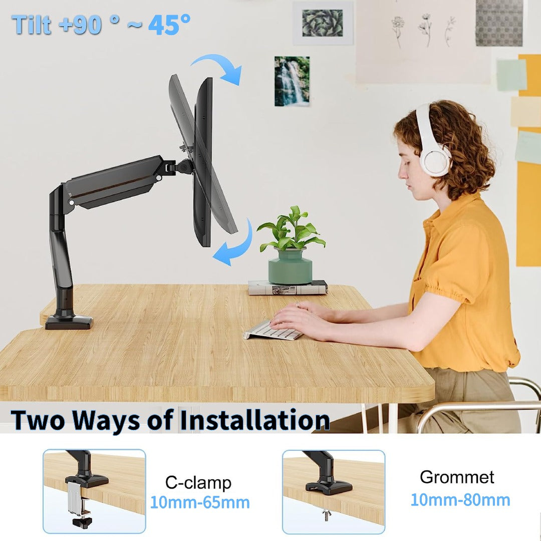 Single Monitor Desk Mount (17 - 32 inch)