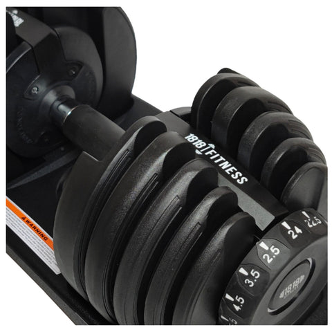 Adjustable Fitness Dumbbell (24kg) - Alt View