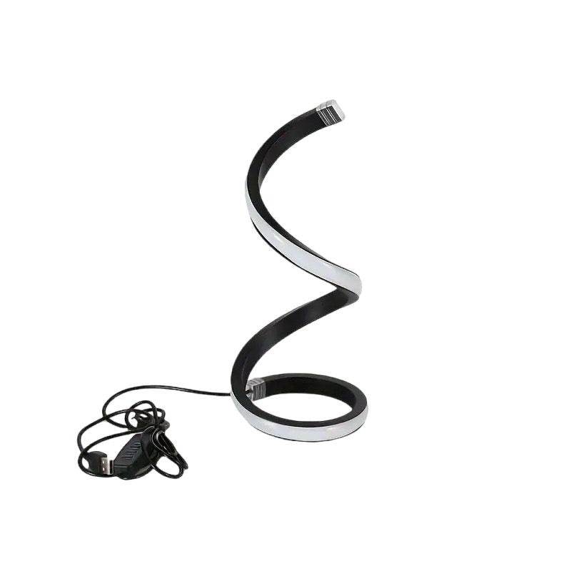 Dimmable Spiral LED Table Lamp