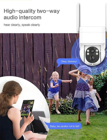 Solar Powered Smart Wi-Fi Wireless Security Camera - DMC Wholesale