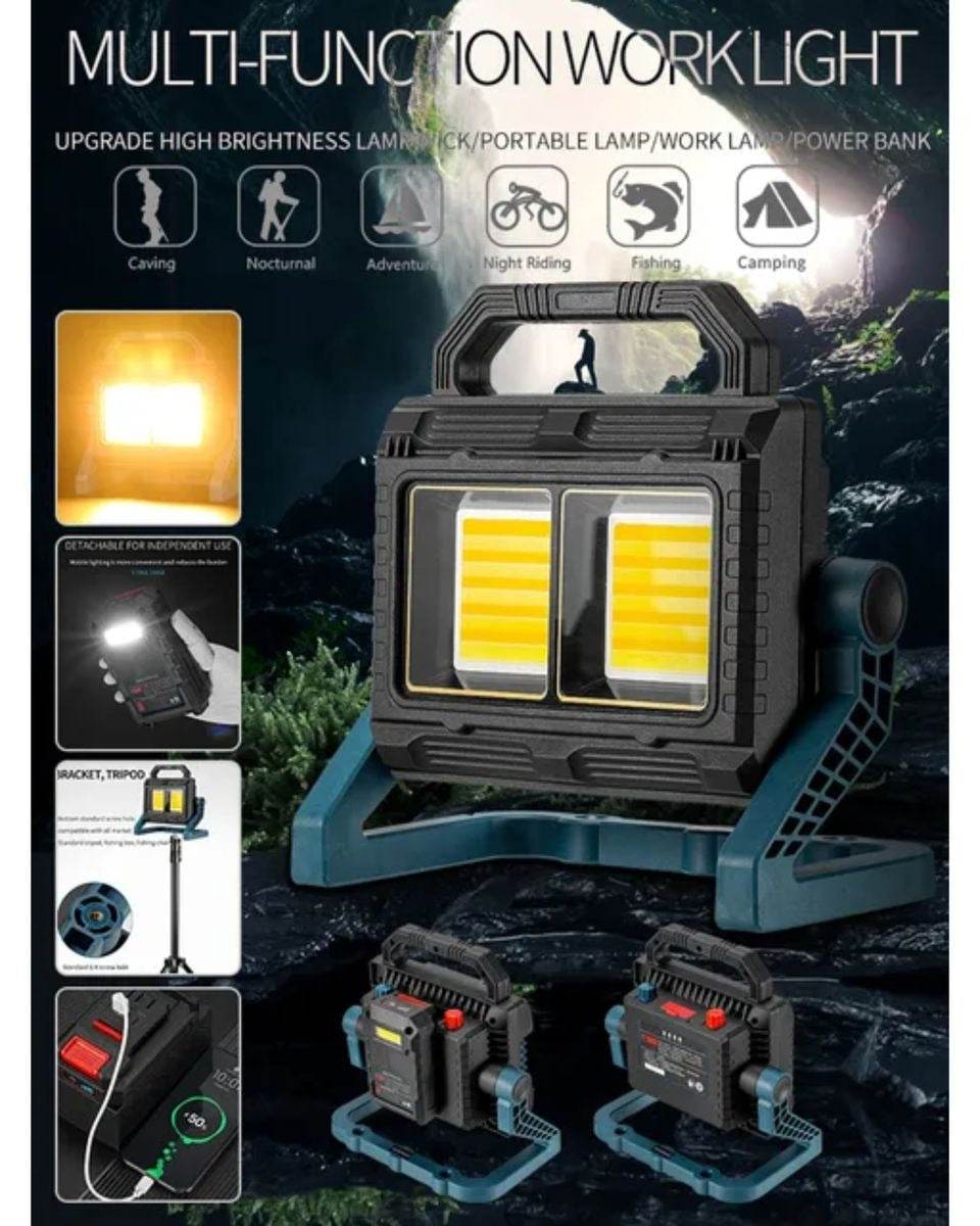 Work And Flood Spotlight (Rechargeable)