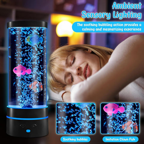 Fish Bubble Mood Lamp - Alt View