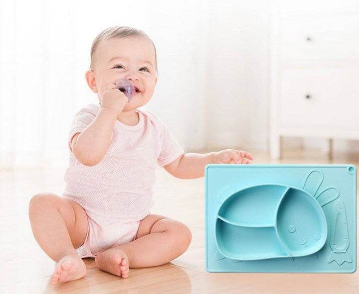 Silicone Dinner Plate For Little Ones