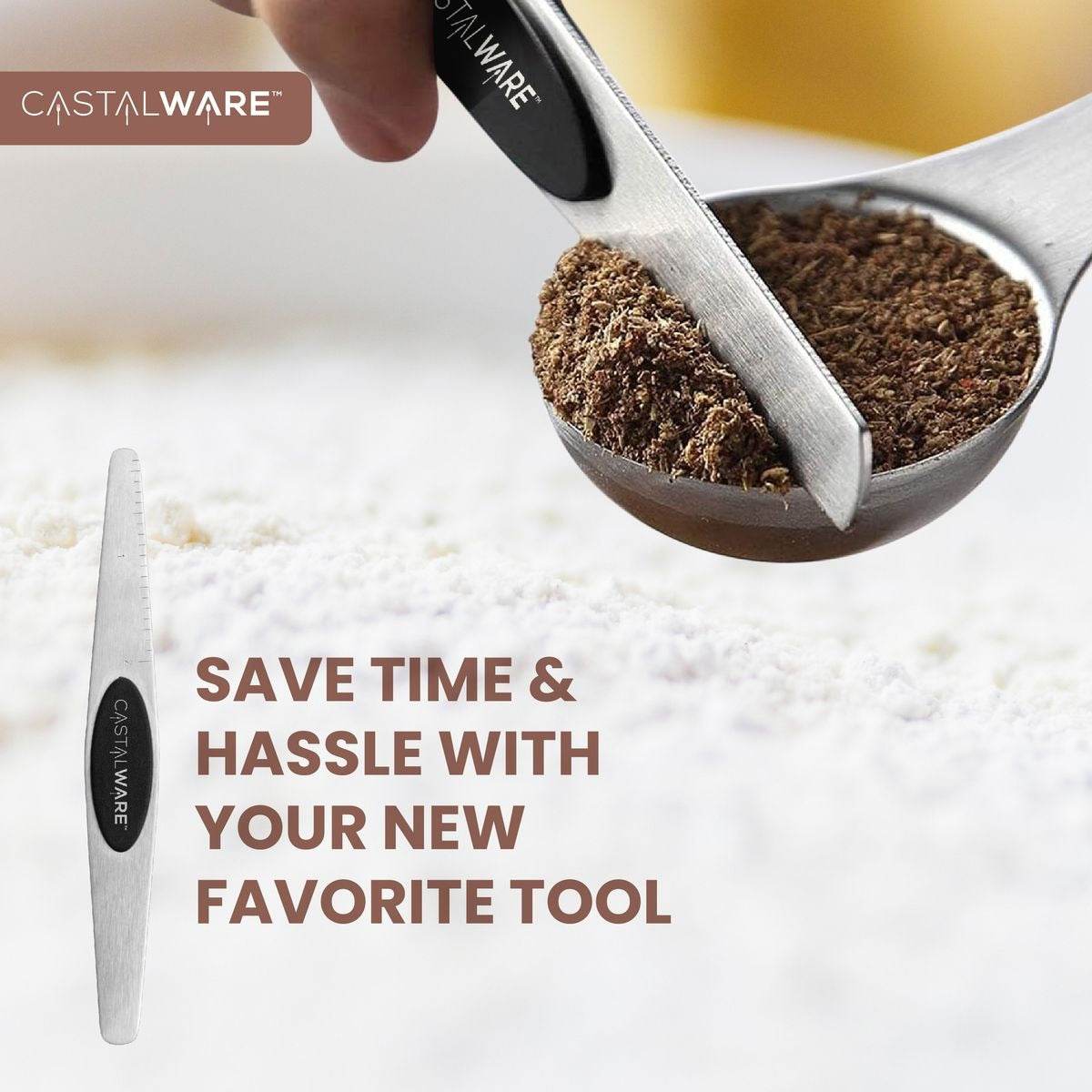 Magnetic Measuring Spoons Set