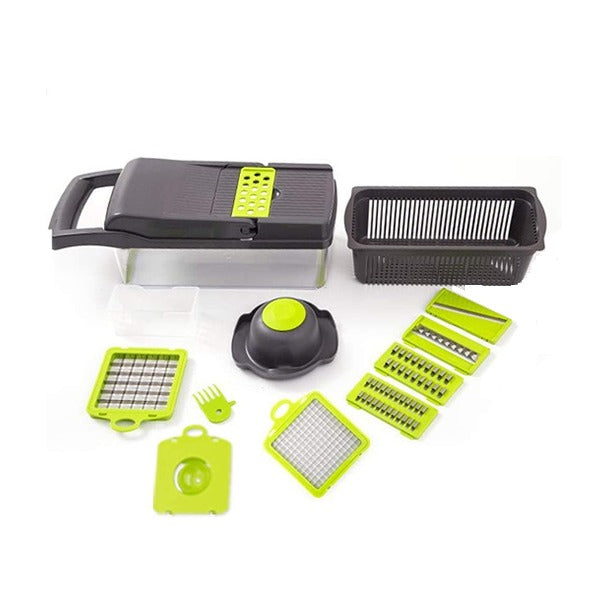 Classic Vegetable Chopper Slicer Dicer (14 pcs)