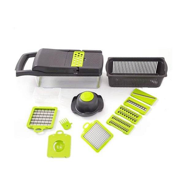 Classic Vegetable Chopper Slicer Dicer (14 pcs)