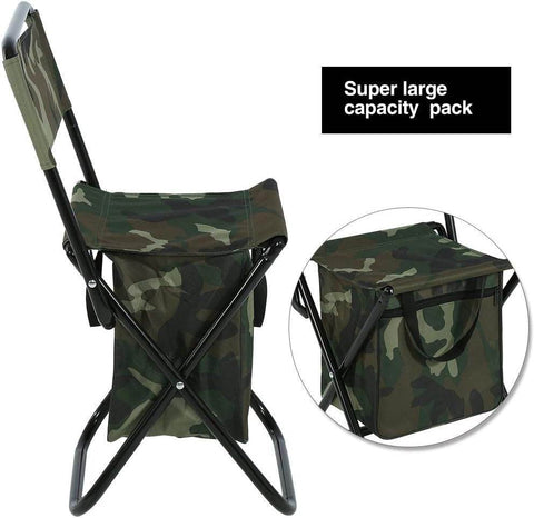 Folding Camping Sports Chair With Bag - Alt View