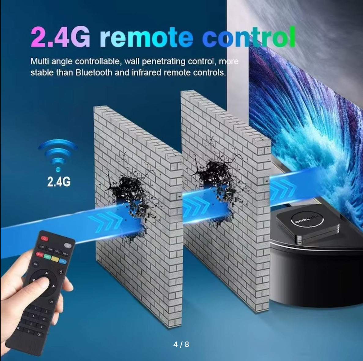 Google TV Android 14.0 Watch TV Box