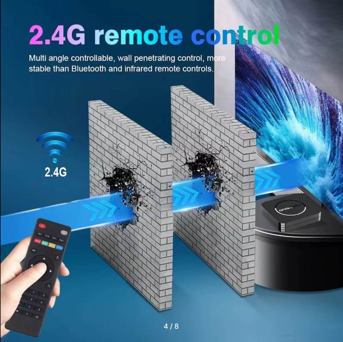 Google TV Android 14.0 Watch TV Box