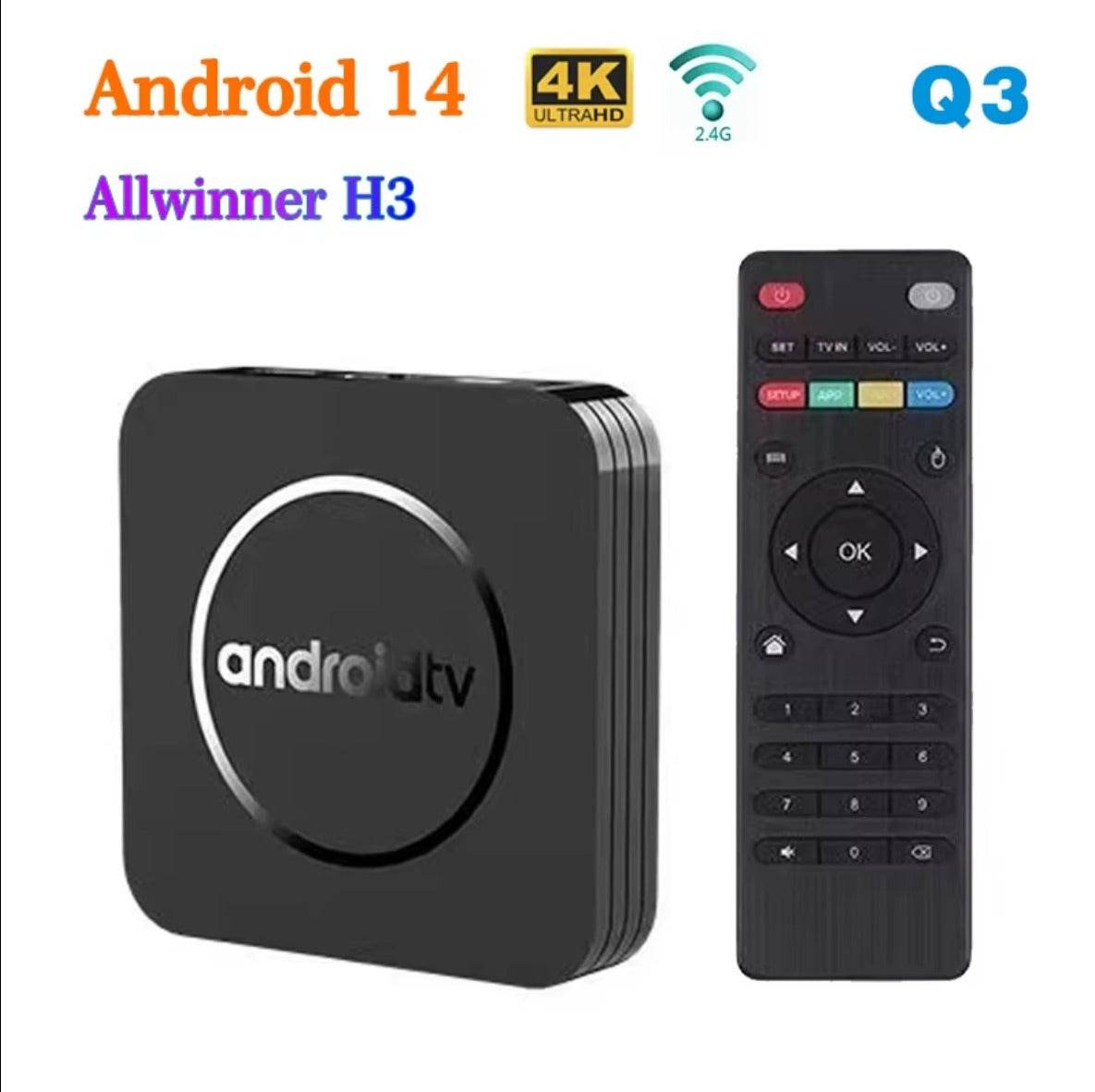 Google TV Android 14.0 Watch TV Box