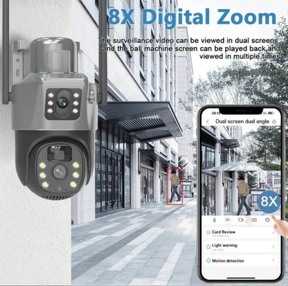 Dual Lens Solar Camera (4G) - DMC Wholesale