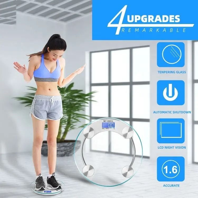 Personal Scale Digital Bathroom Scale KOS-17008