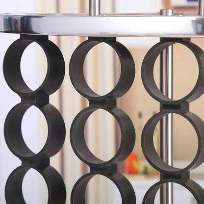 12-Jar Spice Rack with Glass Jars