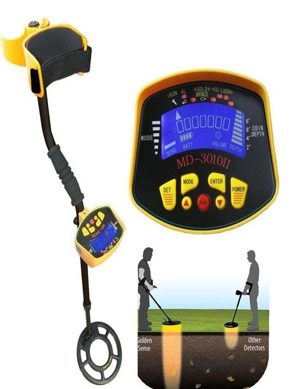 Adjustable Ground Metal Detector for Treasure & Relic Hunting