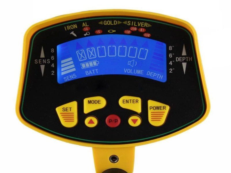 Adjustable Ground Metal Detector for Treasure & Relic Hunting