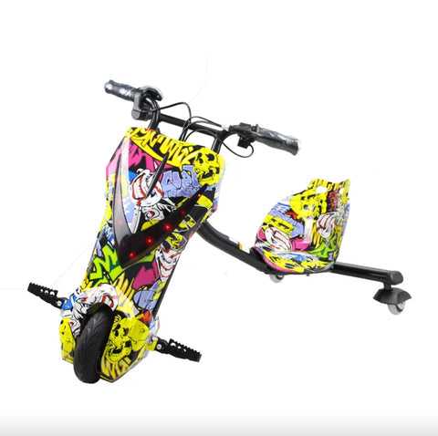 Electric Street Dance Drifting Trike For Kids And Young Adults - Alt View