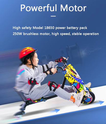 Electric Street Dance Drifting Trike For Kids And Young Adults