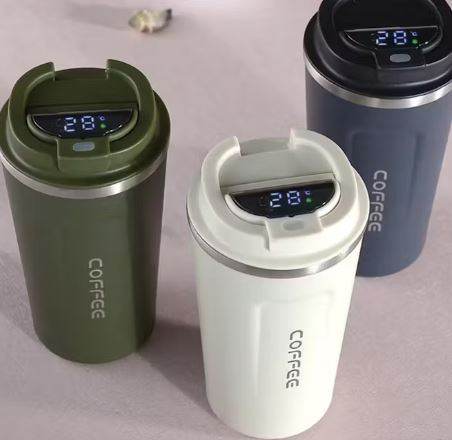 Smart Vacuum Travel Flask With Digital Display (500ml)