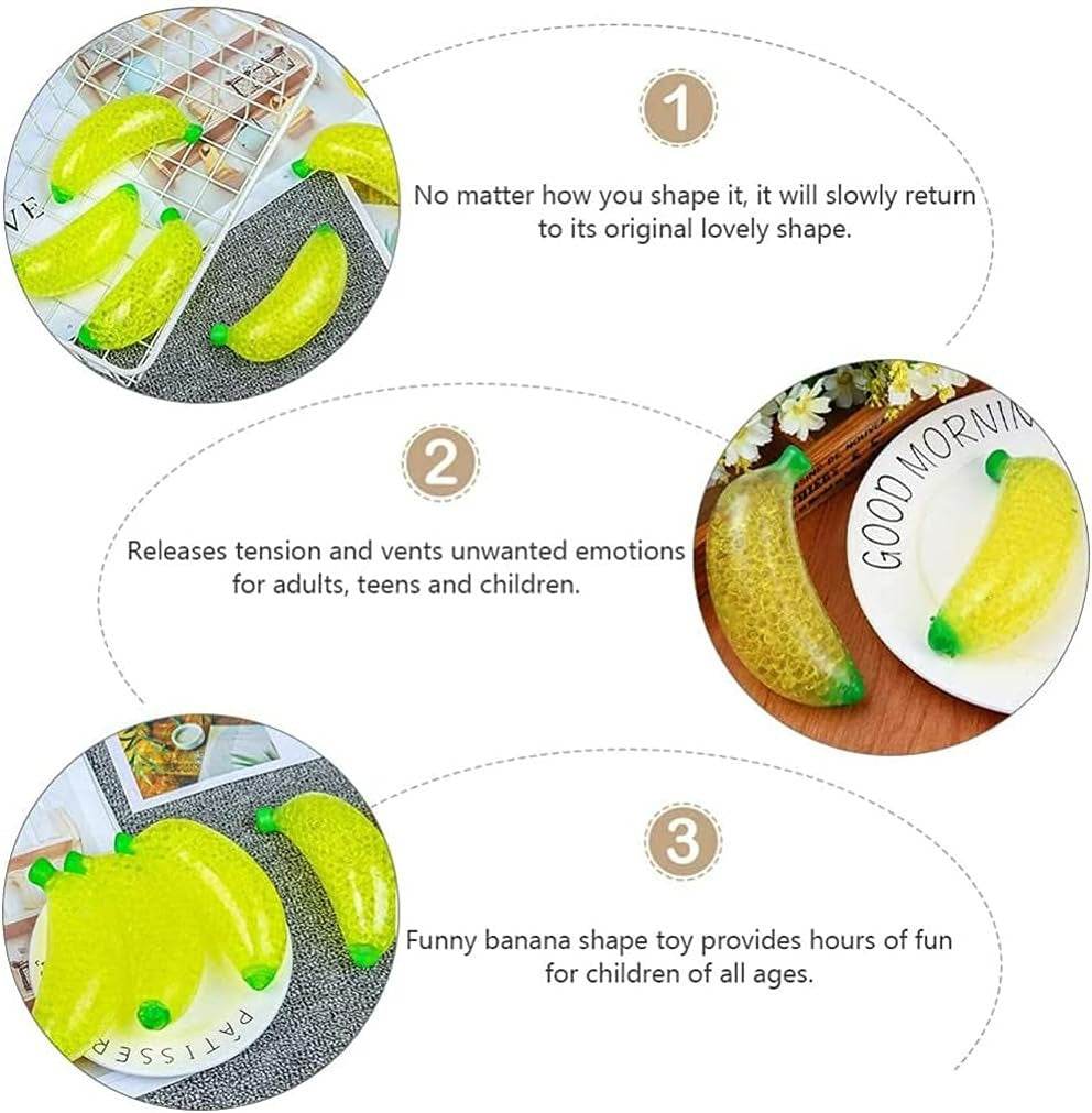 Squishy Banana Squeeze Toy (Each)
