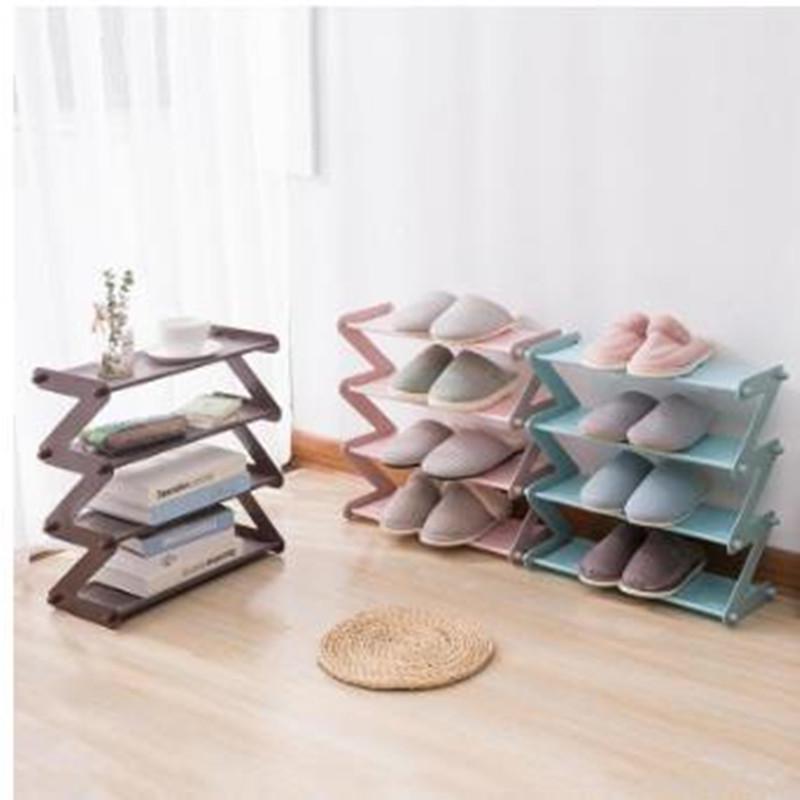 Z-Shape Shoe Stand Organizer (4 Tier)