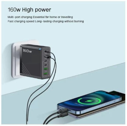 Multiport Mobile Super Fast Charger (160w)