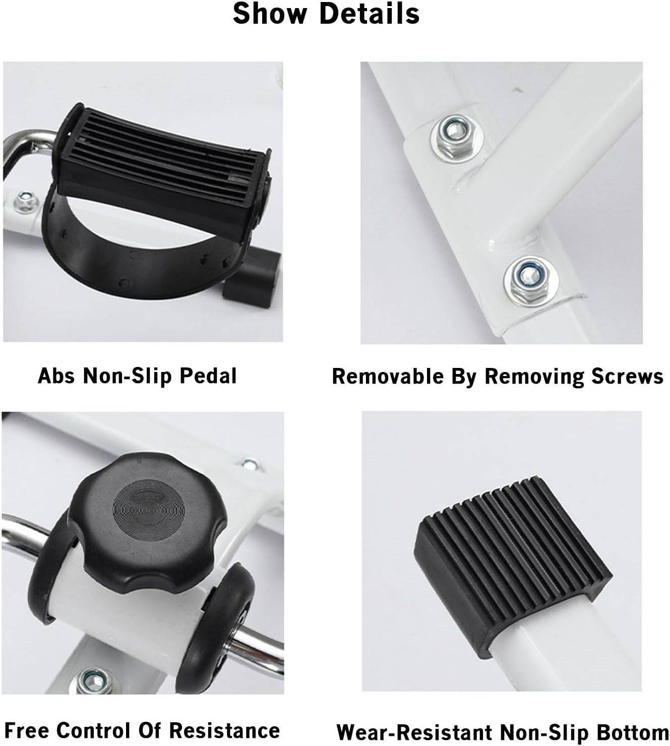 Under Desk Bike And Arm Rowing Pedal Exerciser