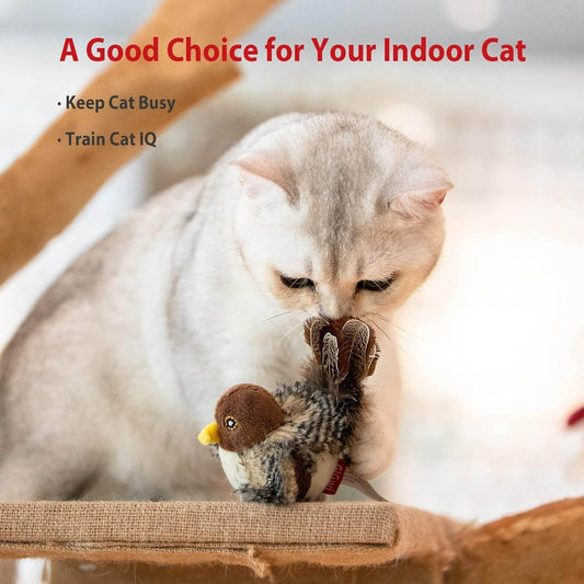 Interactive Electronic Bird Toy For Cats