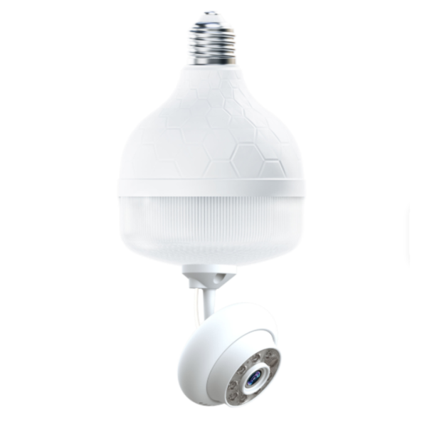 Wifi LED Security Camera Bulb (4K)