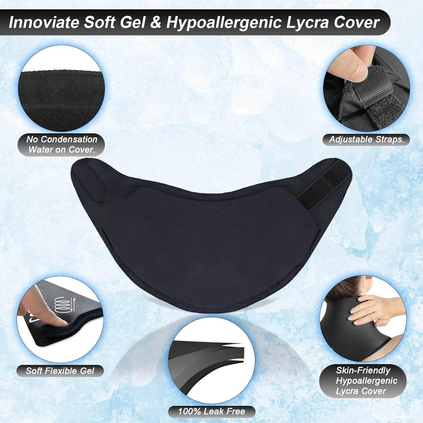 Reusable Hot Cold Neck Pack Wrap