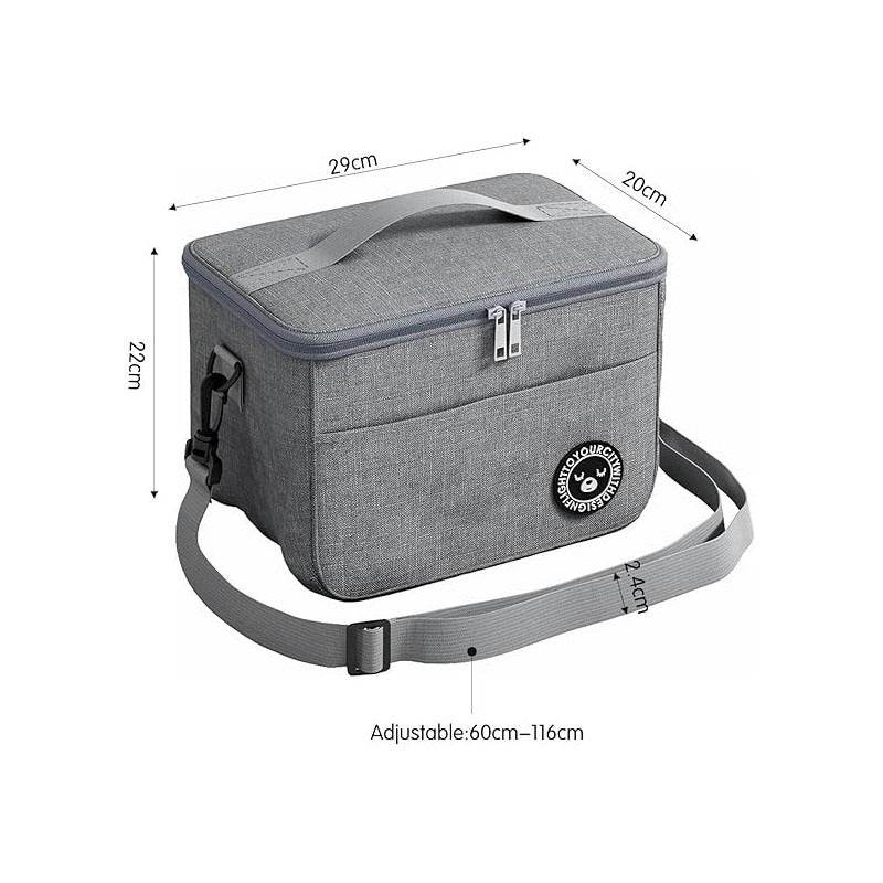 Thermal lunch bag (29x20x21cm)