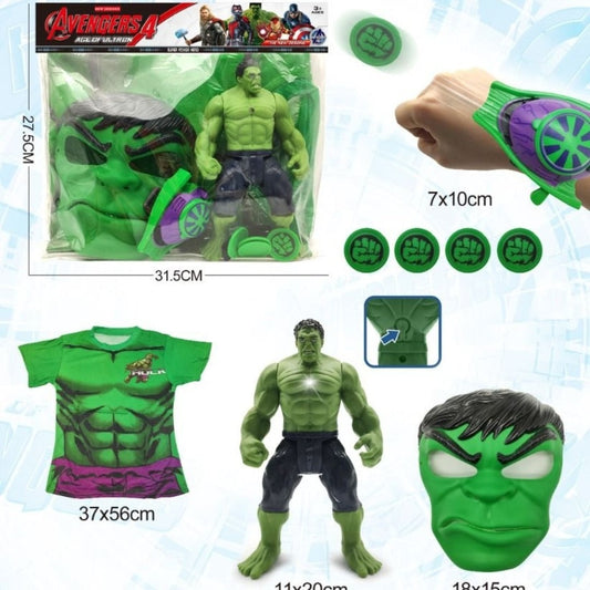 Action Figures with Mask - Hulk