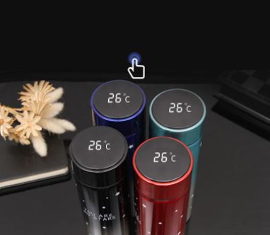 Vacuum Flask With Temperature Display (Stars)(500ml)